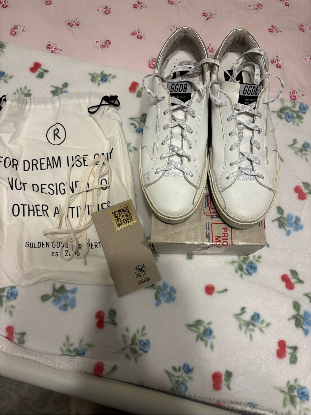 Golden goose high star size 40